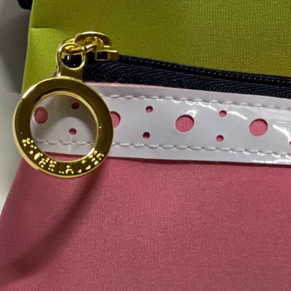 🆕 3 Estée Lauder Cosmetic Bags Blue,Green & Pink - Picture 5 of 16